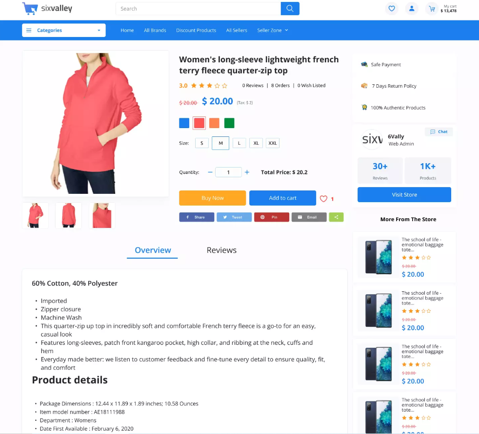 图片[6]-14.2开心版：多供应商电子商务 – 支持APP、Web、卖家和管理面板