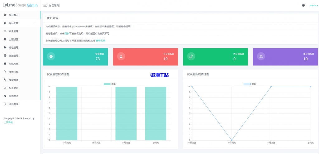 图片[4]-亲测【全新发布】六零导航页源码：无加密整站解决方案，附带强大运维管理与多模板美化 - 资源T站-资源T站