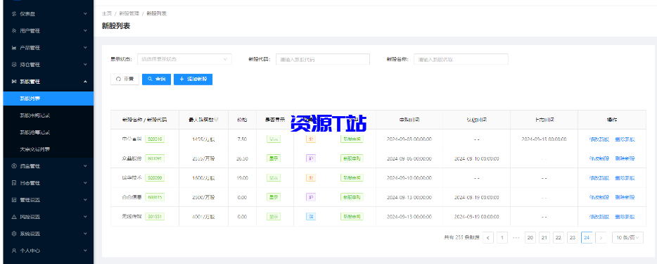 图片[2]-2024最新股票系统源码 附教程 - 资源T站-资源T站