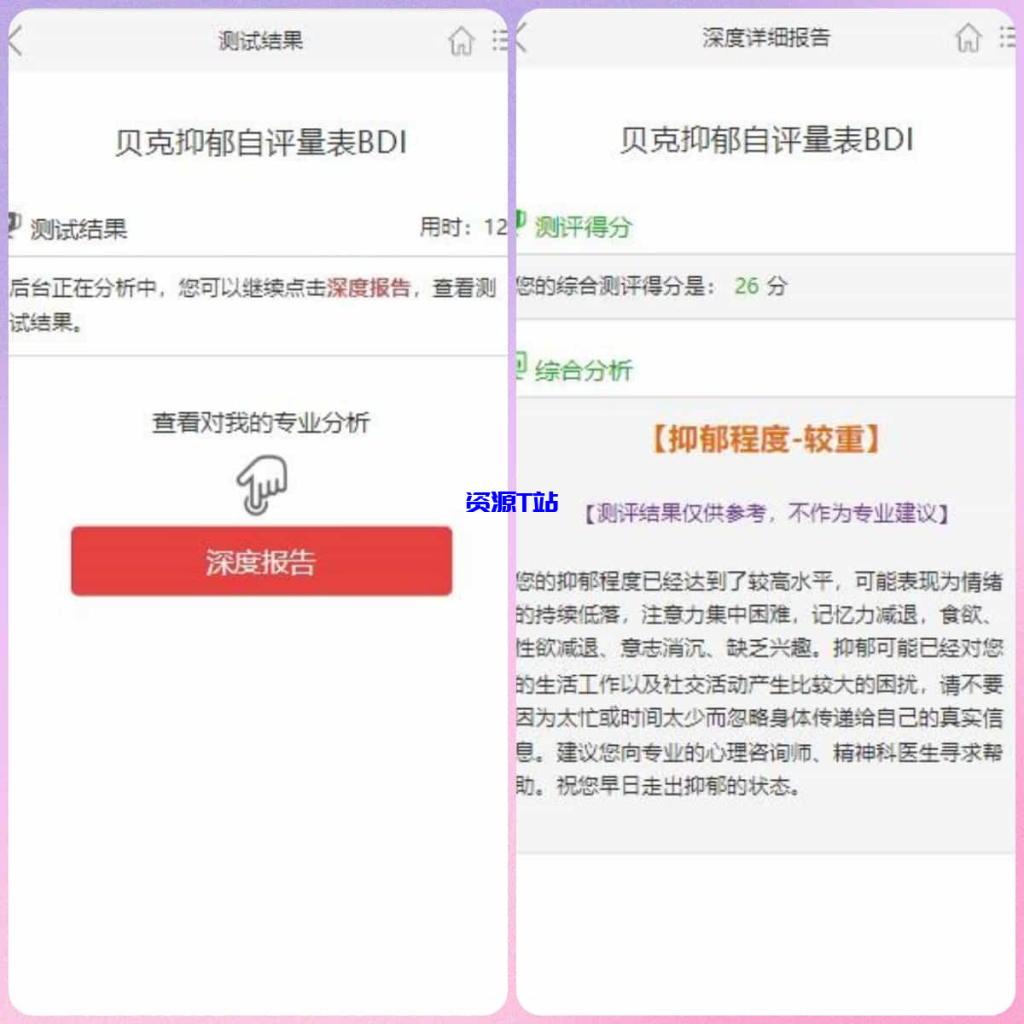 图片[2]-付费心理测试网站源码、心理测试H5变现源码、心理测评网站源码 - 资源T站-资源T站