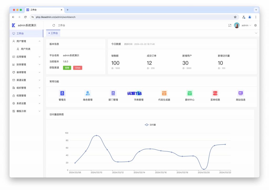 图片[4]-开源免费的自媒体商城博客CMS企业建站系统 - 资源T站-资源T站