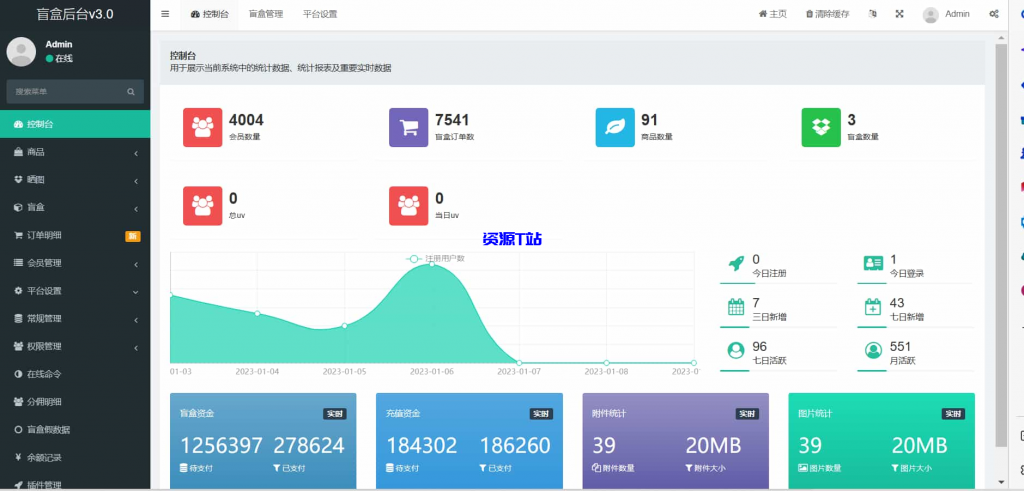 图片[4]-紫色新ui数码盲盒源码，全开源无加密 - 资源T站-资源T站