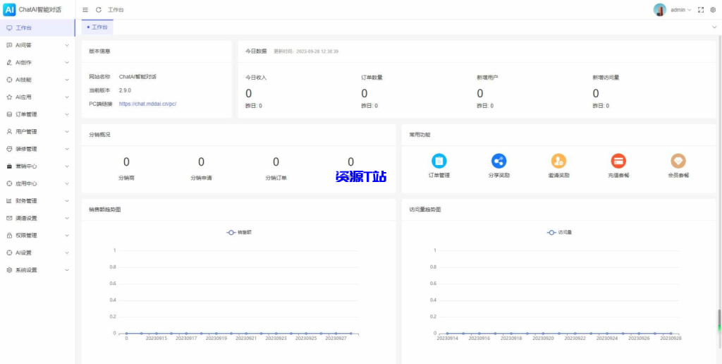 图片[6]-智能聊天系统-PHP源码版V2.5.0+开源端 - 资源T站-资源T站