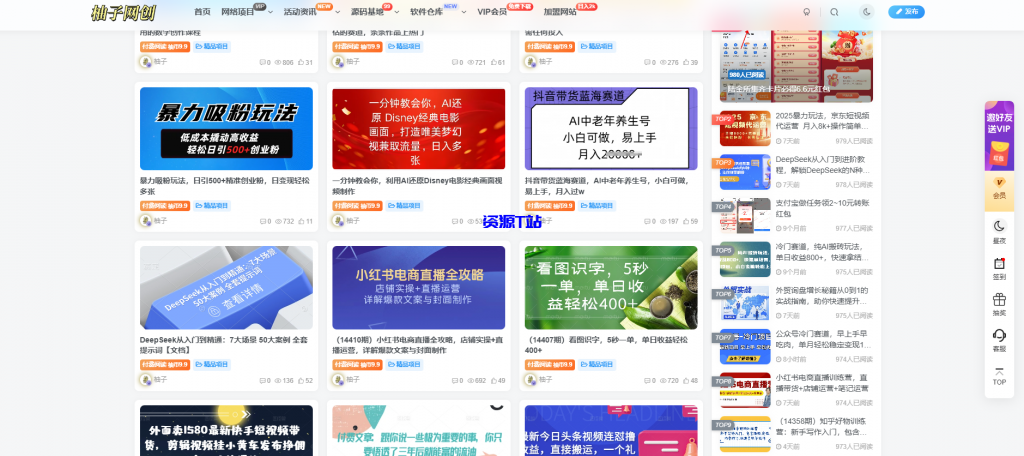 图片[2]-全站打包最新wordpress+免授权子比主题8.1+网创资源自动同步更新 - 资源T站-资源T站