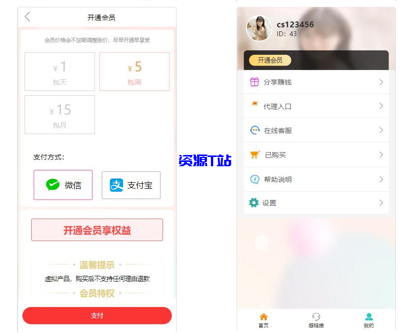 图片[6]-uniapp+vk框架打造的一站式软件库源码，含软件商店与直播盒子功能 - 资源T站-资源T站