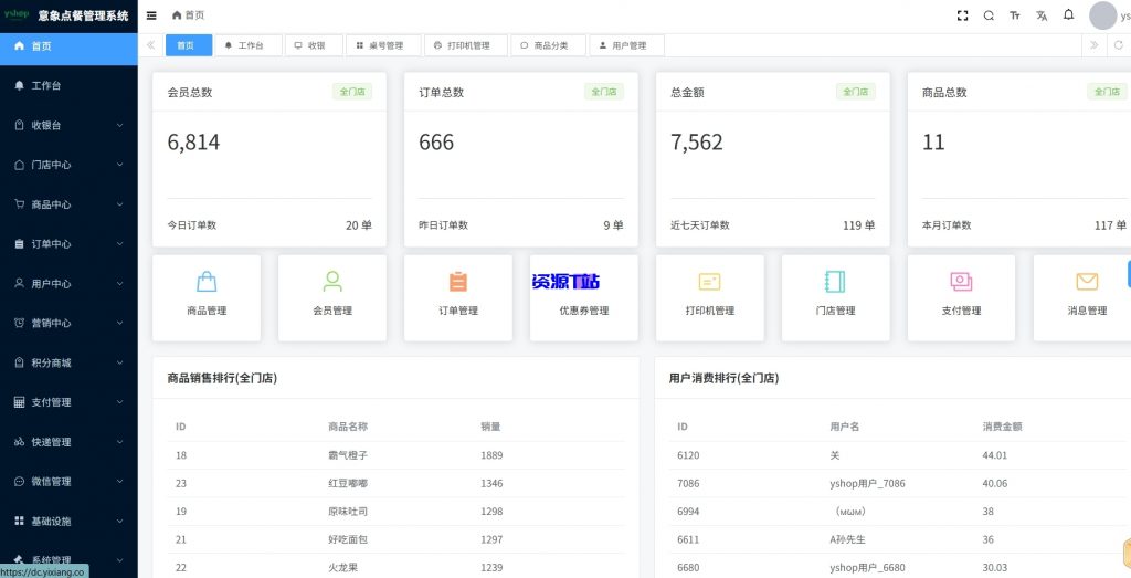 图片[4]-意象桌面扫码点餐系统小程序源码_开源【可商用】 - 资源T站-资源T站