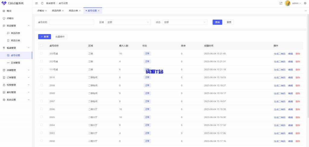 图片[7]-多商户SaaS版扫码点餐系统 开源 - 资源T站-资源T站
