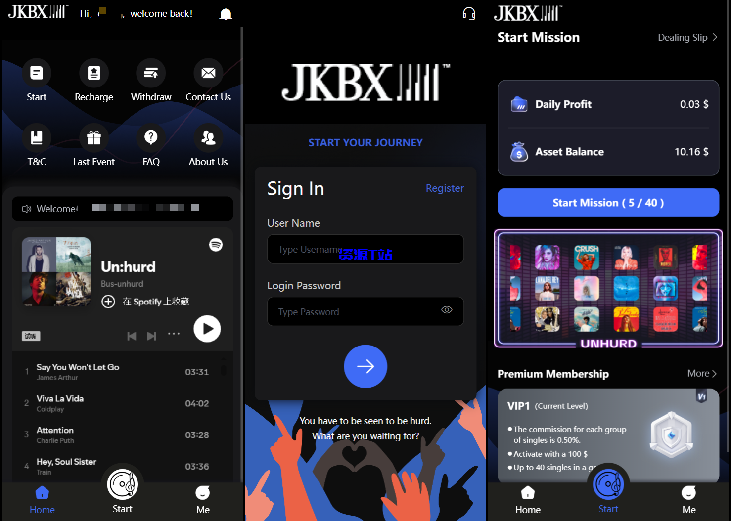 JKBX海外音乐抢单系统源码+Thinkphp框架+附教程